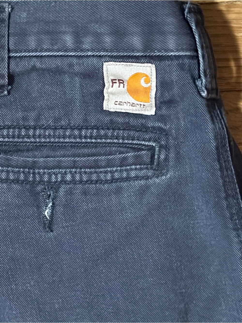 Carhartt FR CAT 2 Flame Resistant Work Pants 44x30 Navy NFPA 2112 - Picture 7 of 8